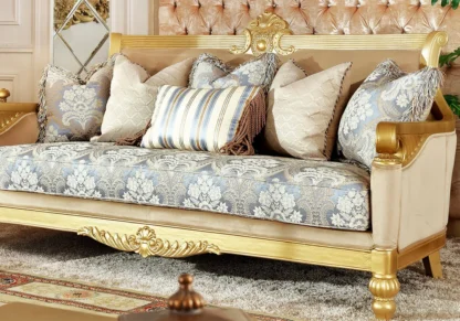 Classic Handmade Sofa Set in Teak