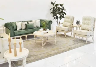 Premium Design Handmade wood Sofa Set