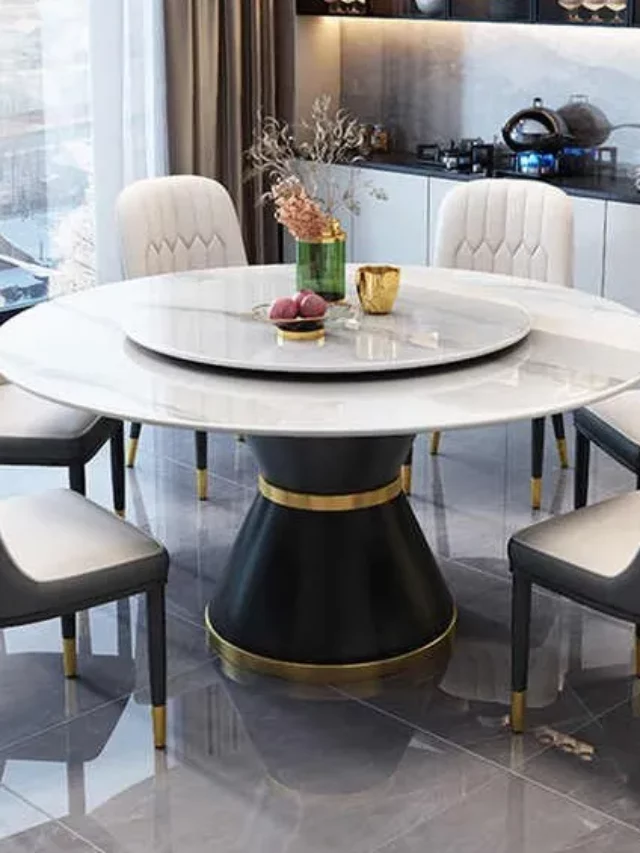 round dining table