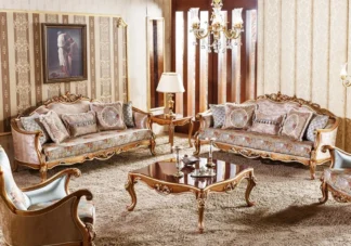 royal carved design sofa set