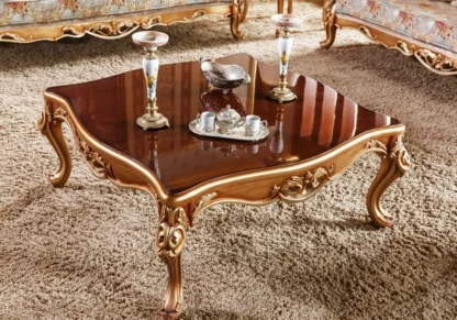 royal carved design table